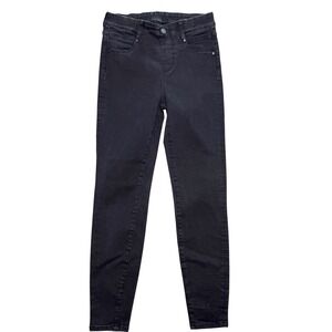 New Sweetlegs Skinny Jeans Jeggings High Rise‎ Black Goth Grunge Edgy Size 27
